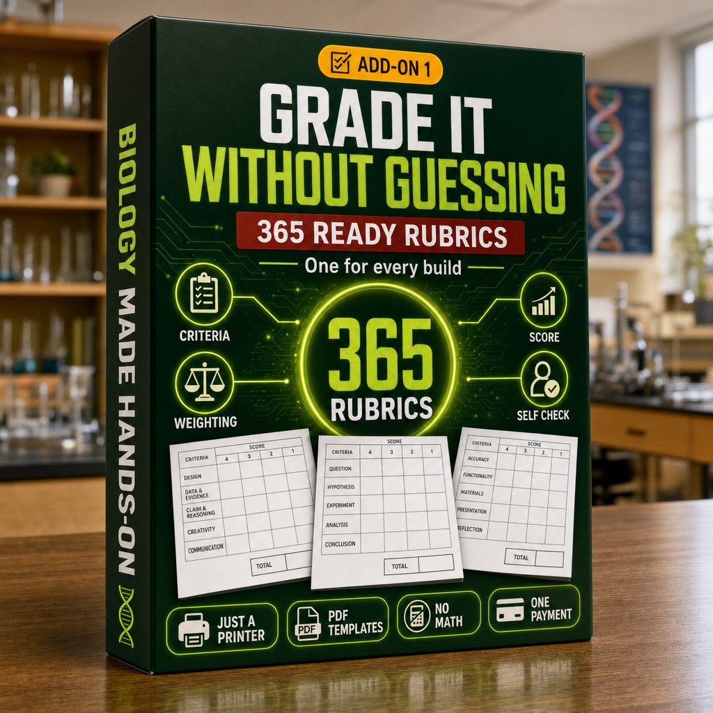 Grade It Without Guessing — 365 rubrics