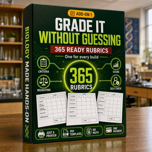 Grade It Without Guessing — 365 rubrics