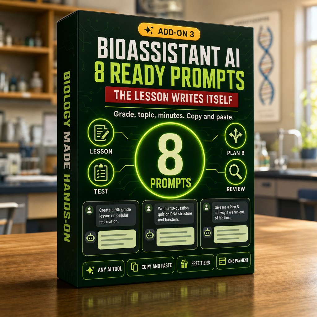 BioAssistant AI — 8 prompts