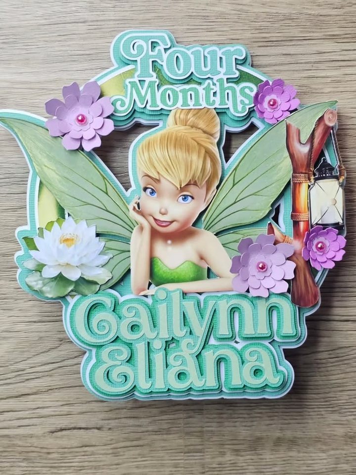 Topper personalizado con nombre